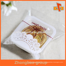 Emballage de sac transparent OPP transparent avec impression pour boulangerie